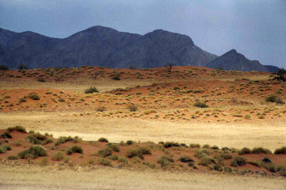 Namibie, Solitaire, paysage