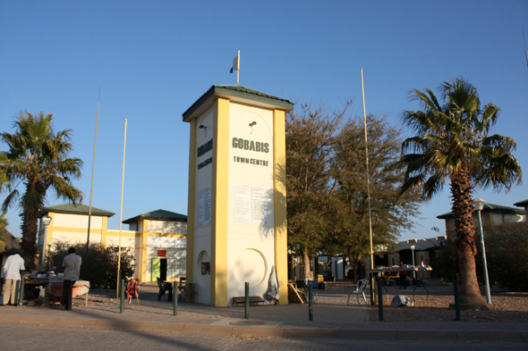 La ville de Gobabis en Namibie