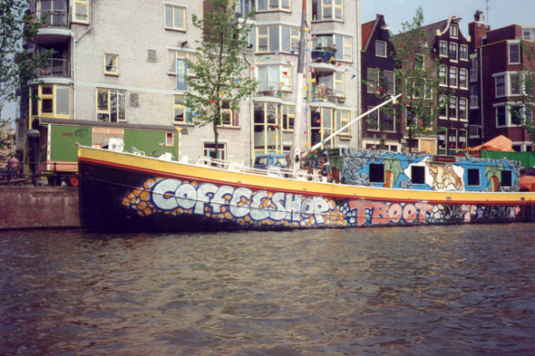 Amsterdam, péniche