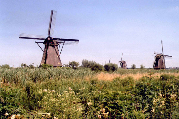 Kinderdijk, moulin
