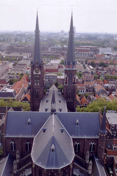 Delft, Nieuwe Kerk, vue