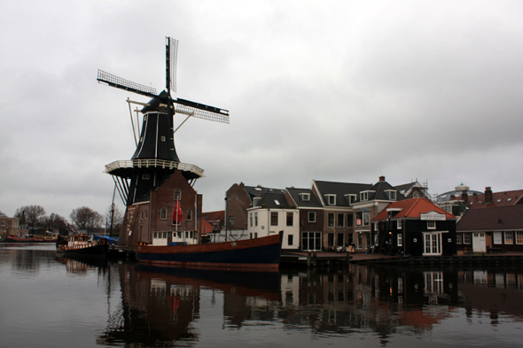 Haarlem, moulin De Adriaan