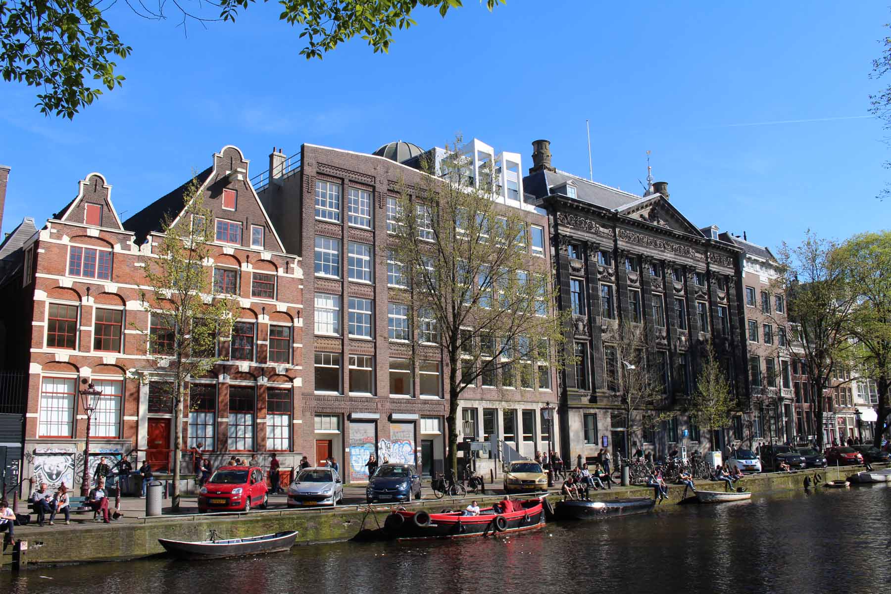 Amsterdam, maison Trippenhuis