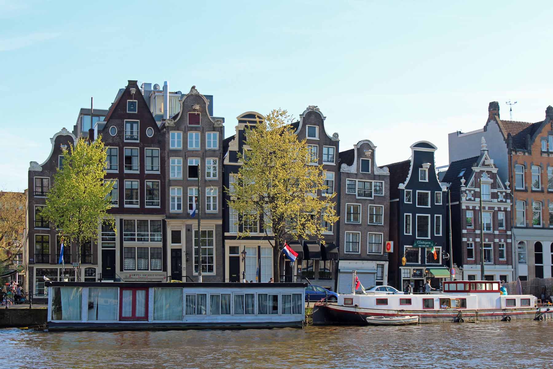 Amsterdam, maisons typiques, Amstel