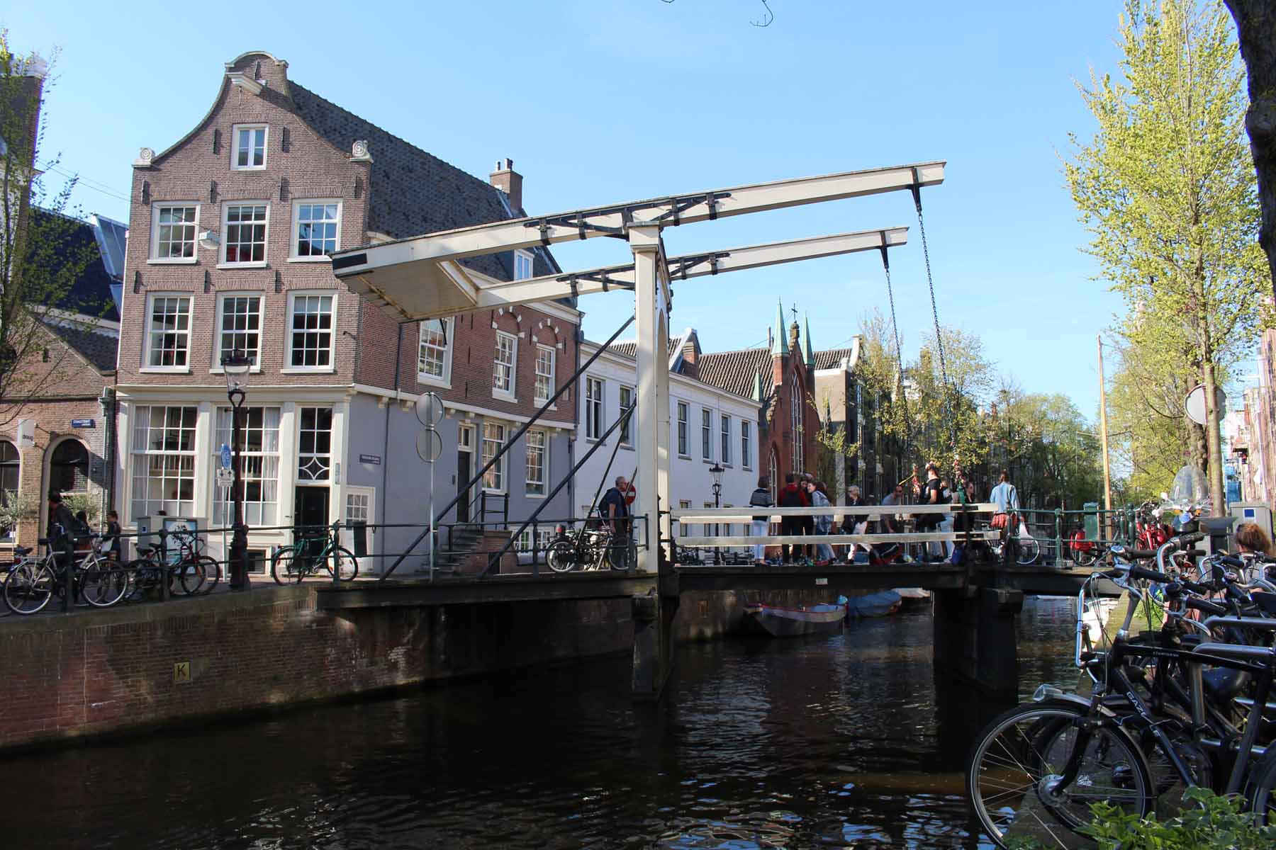Amsterdam, pont, Groenburgwal
