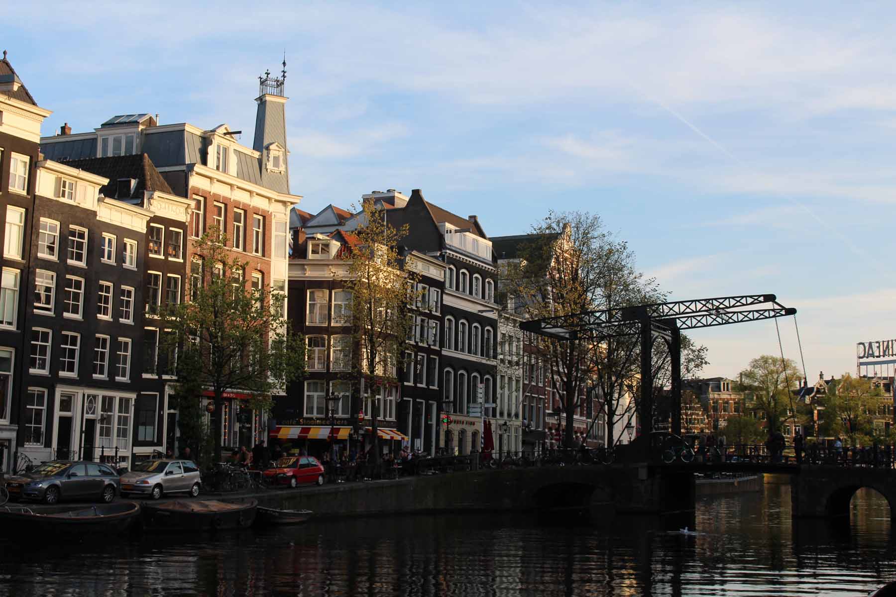 Amsterdam, pont, Kloveniersburgwal