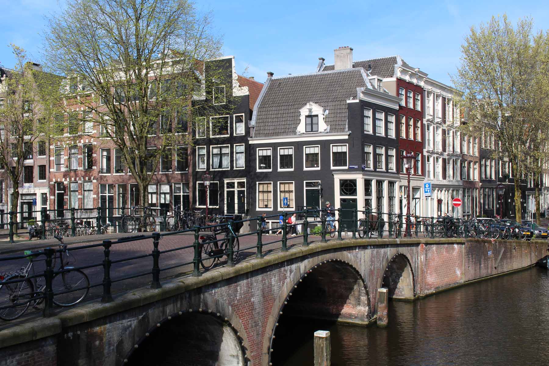 Amsterdam, pont, Brouwergracht Keizersgracht
