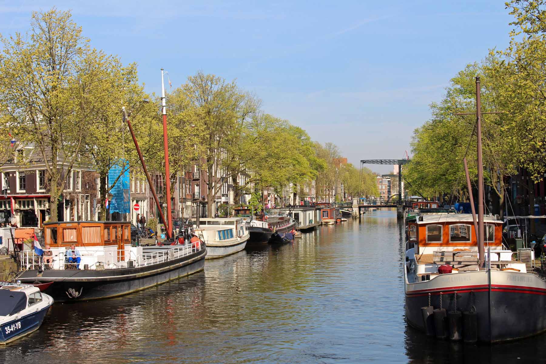 Amsterdam, pont à bascule, Brouwergracht