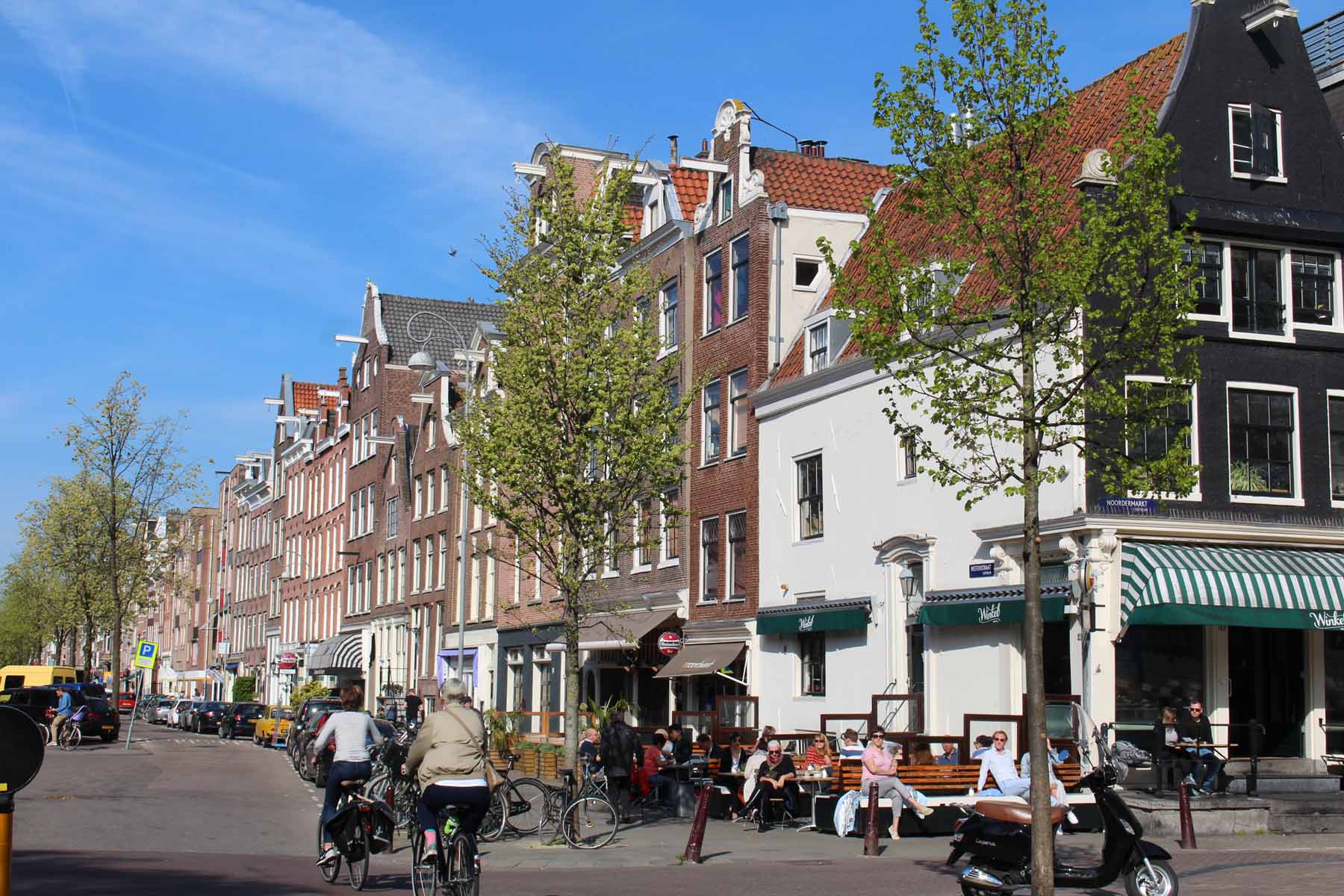 Amsterdam, quai Prinsengracht