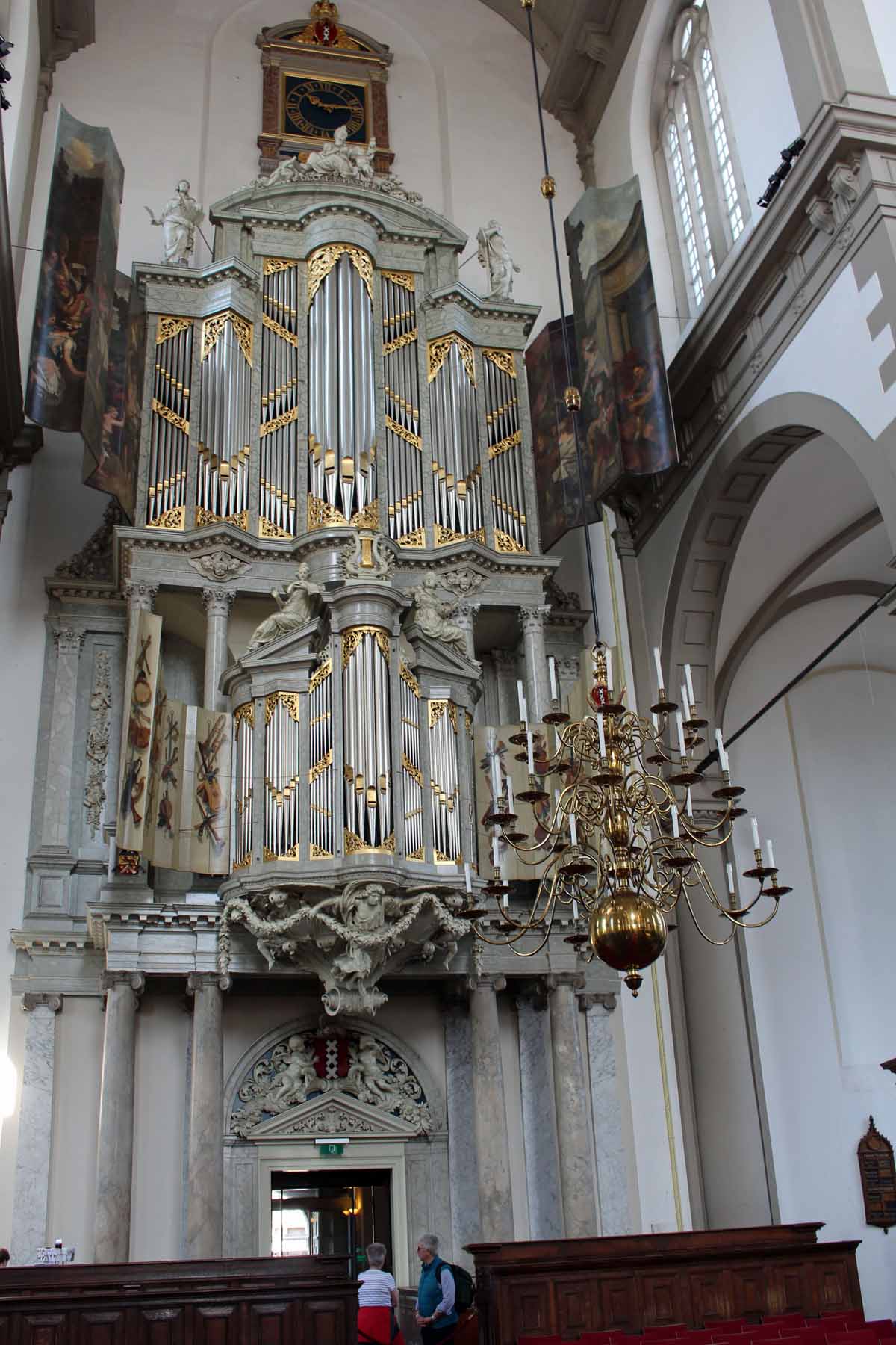 Amsterdam, orgue, église Westkerk