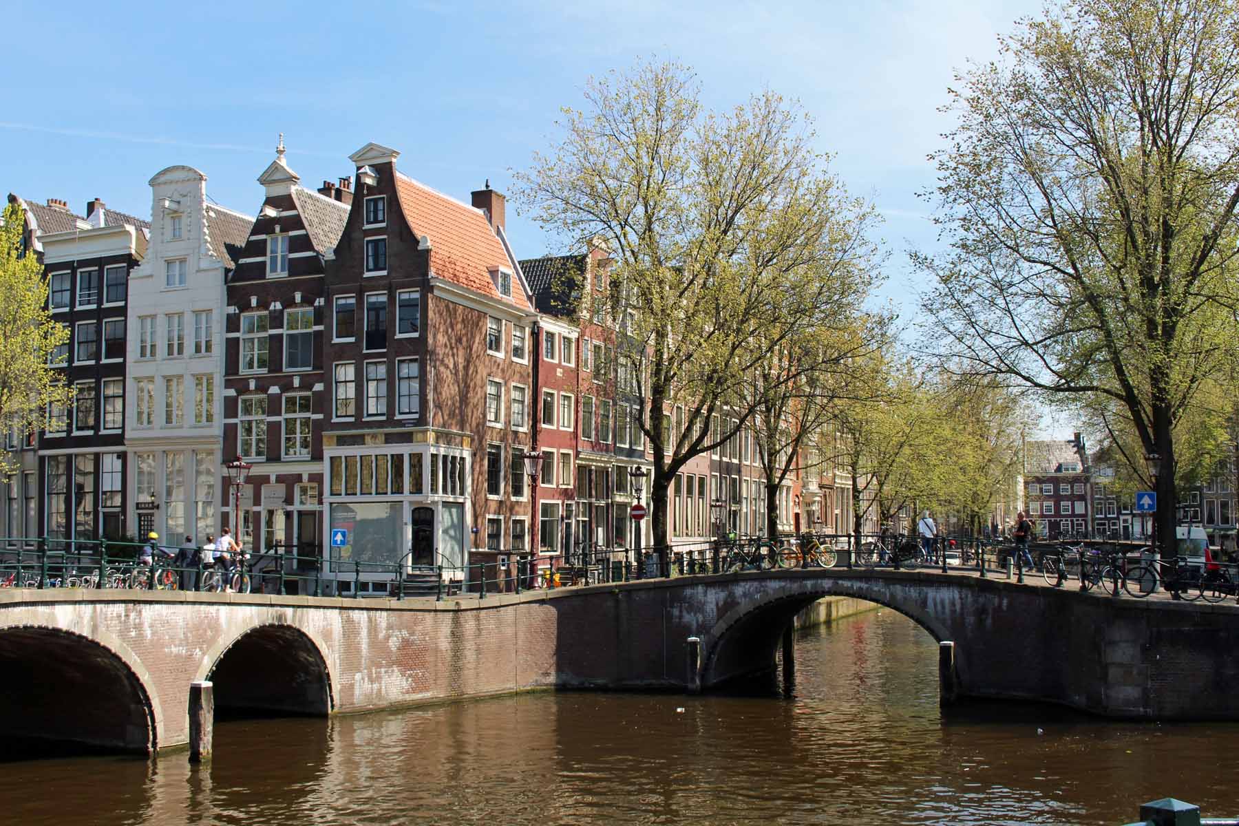 Amsterdam, ponts, Leidsegracht