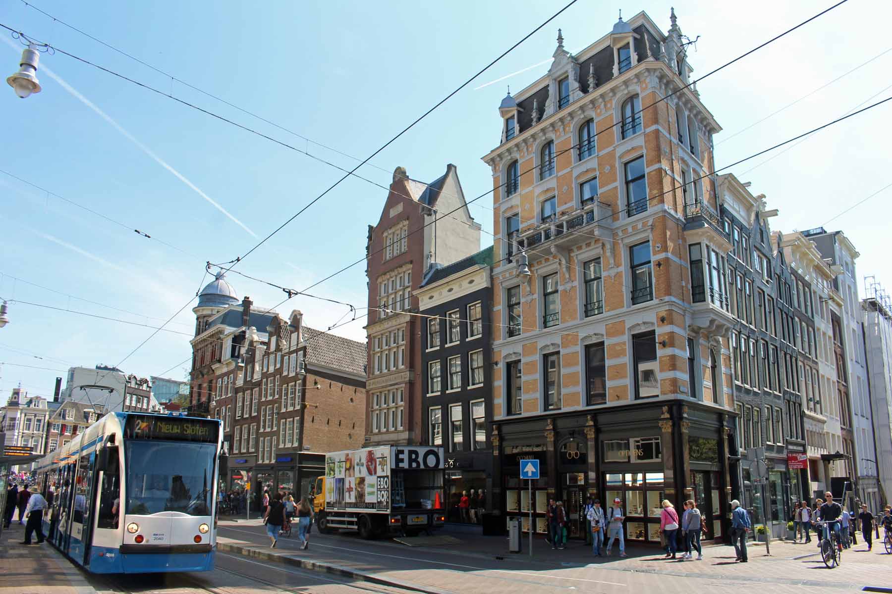 Amsterdam, tramway, Koningsplein