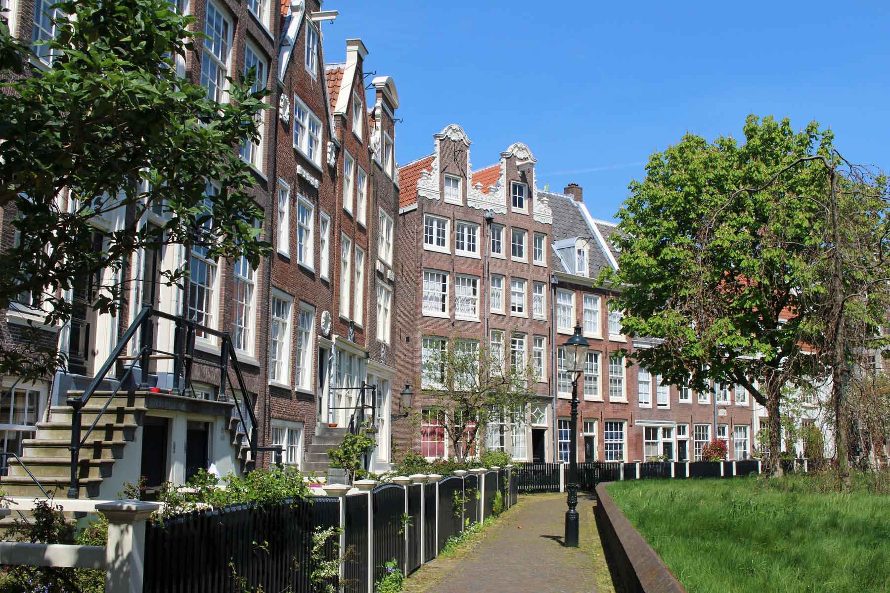 Amsterdam, Béguinage, maisons