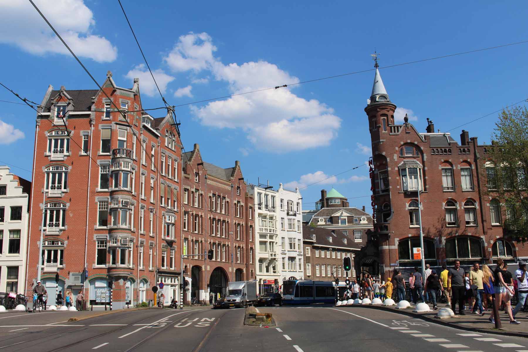 Amsterdam, bâtiment Raadhuisstraat