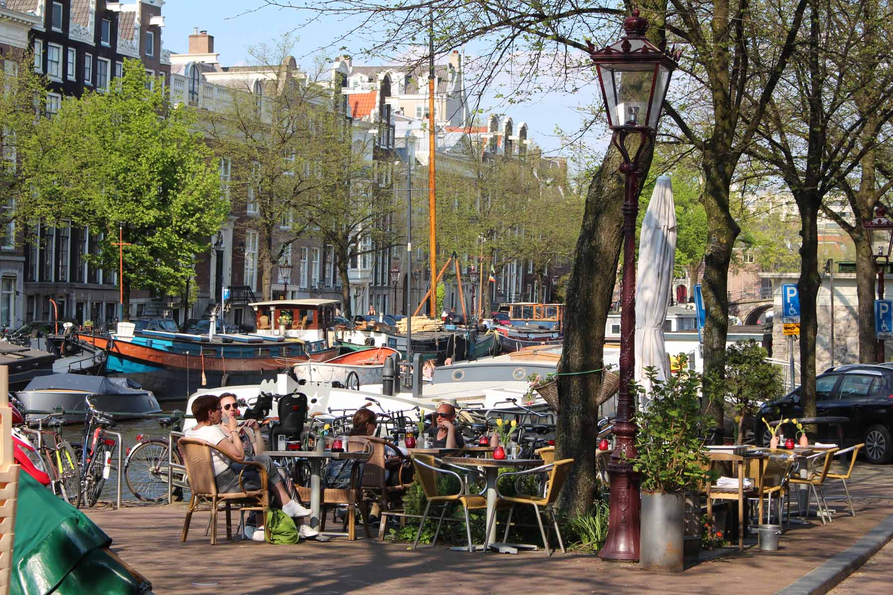 Amsterdam, café, Utrechtseegracht Herengracht