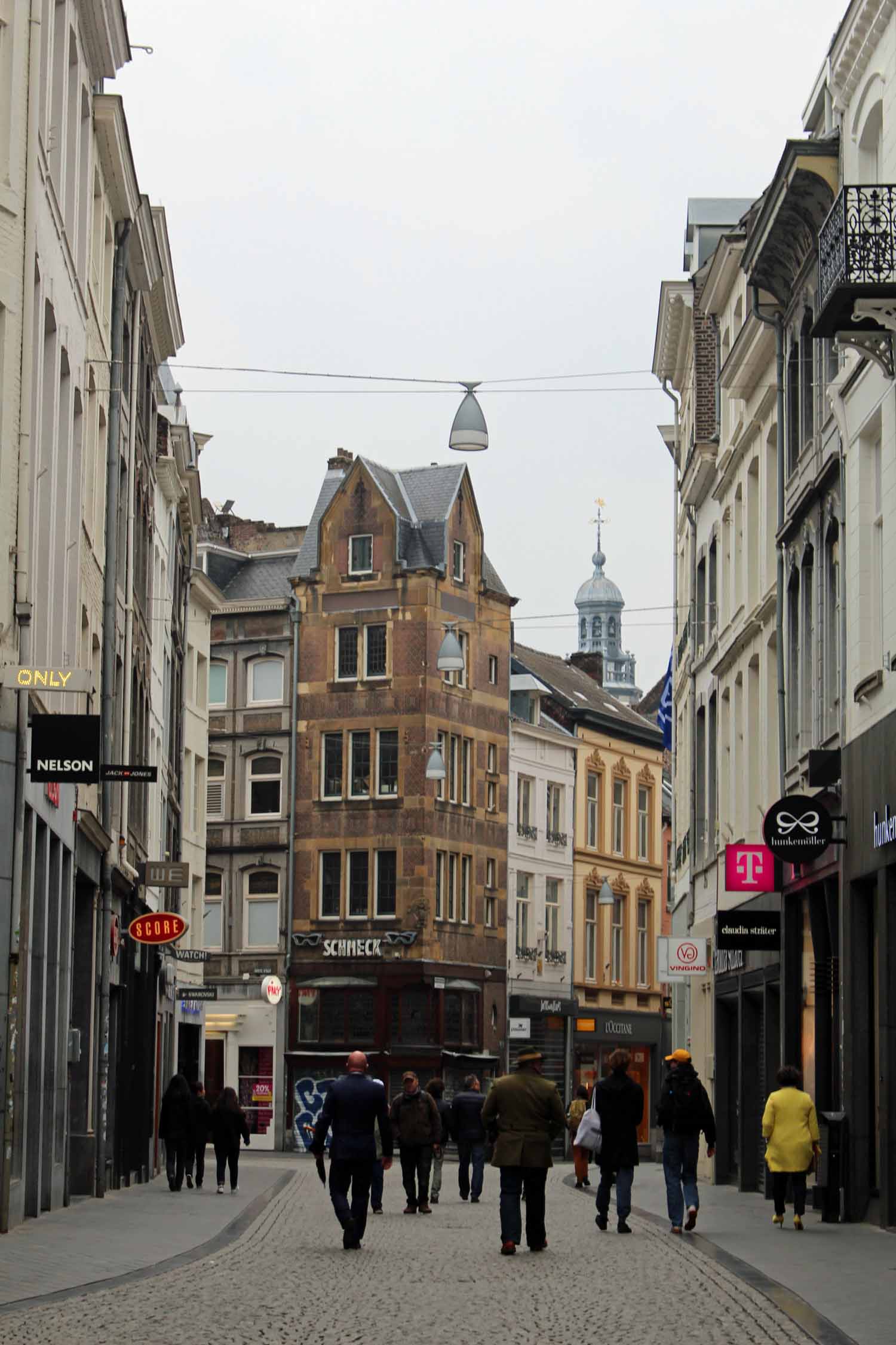 Maastricht, rue piétonne