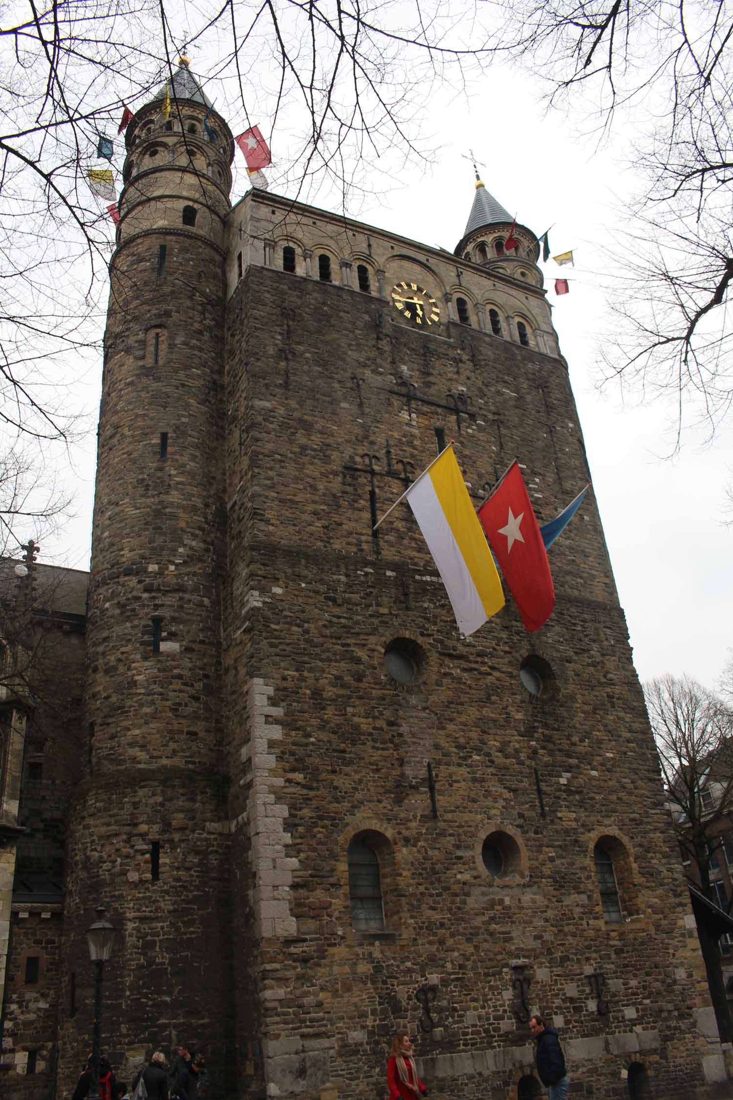 Maastricht, basilique Notre-Dame, massif occidental