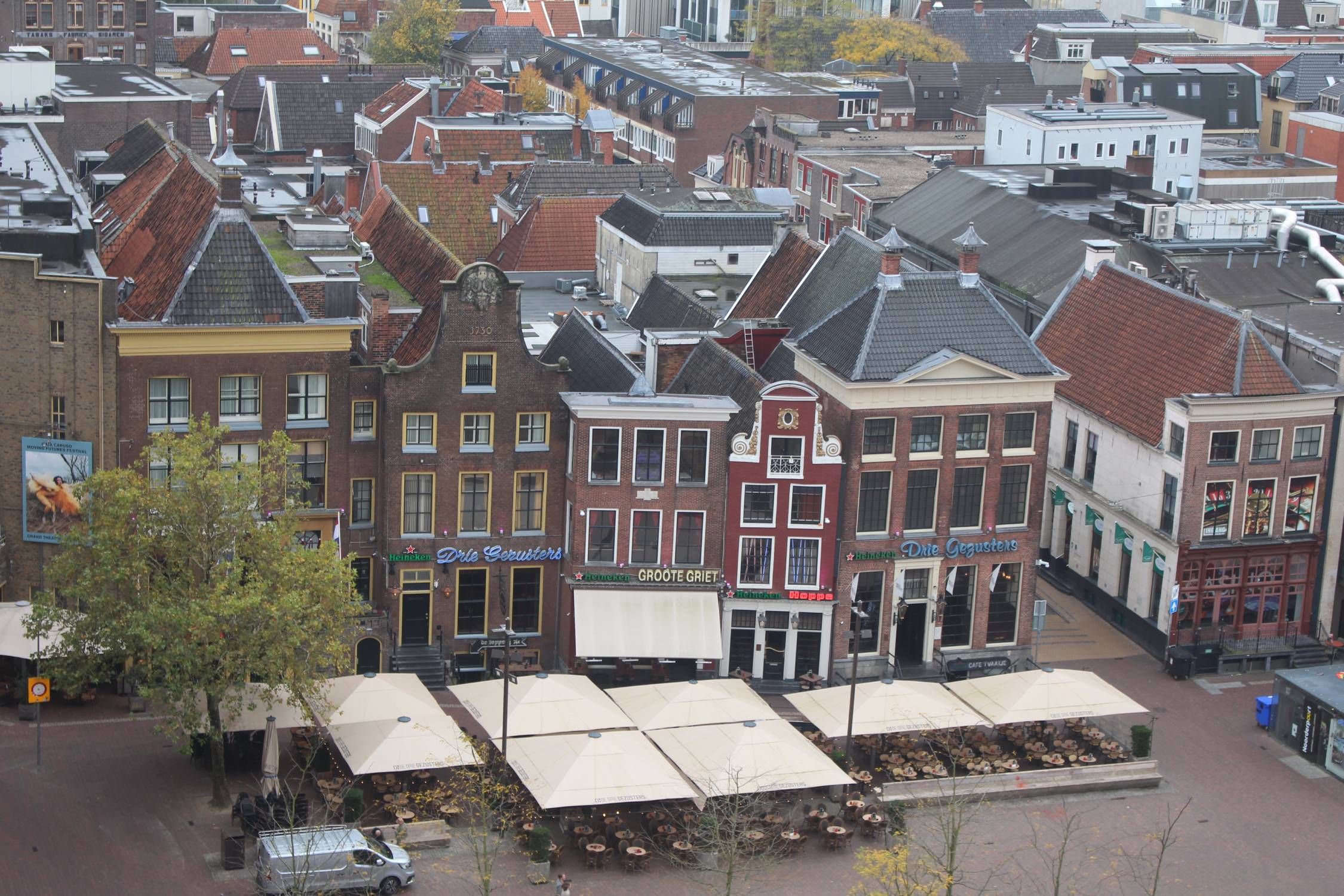 Groningue, Grand-Place, panorama