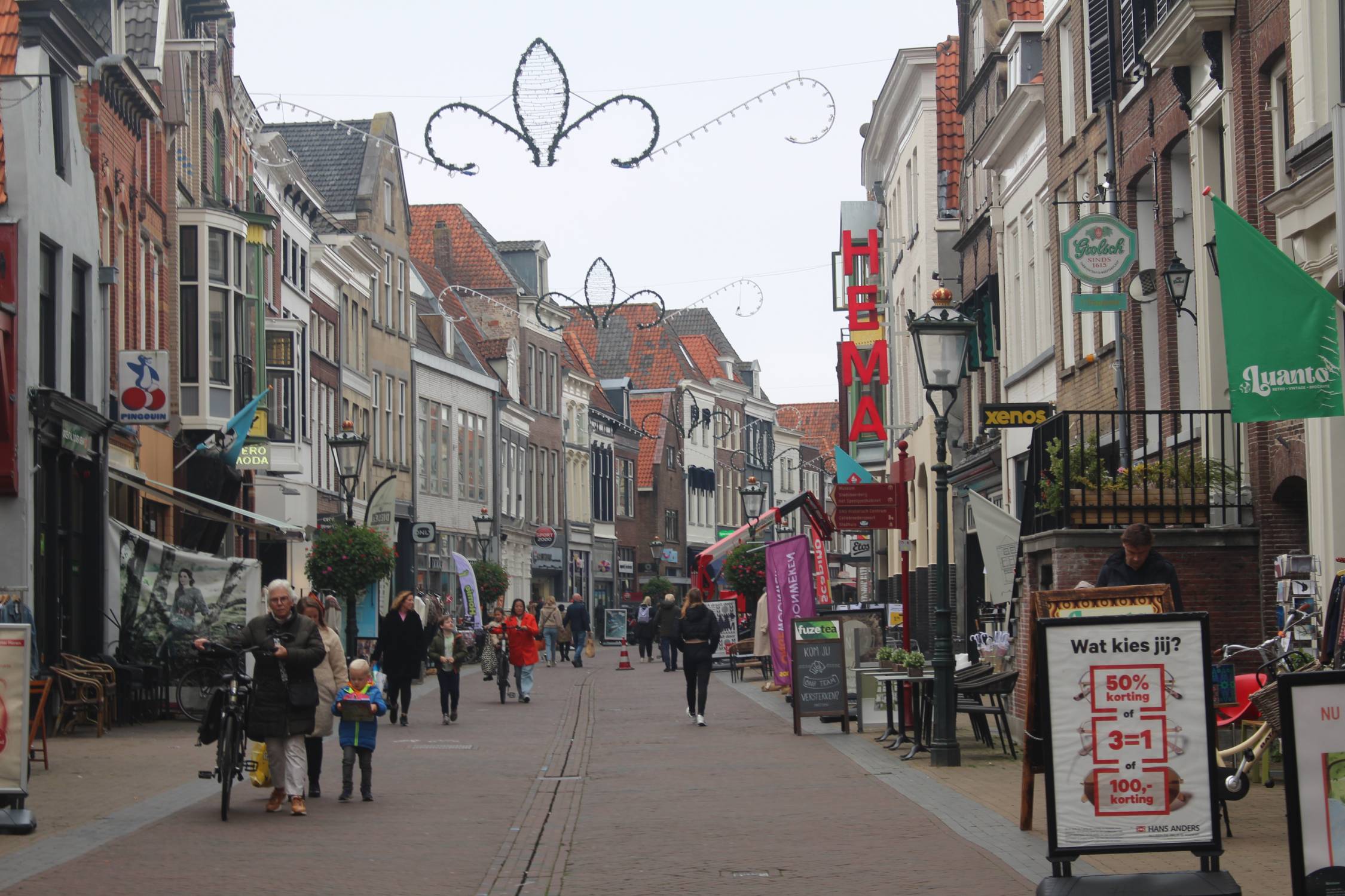 Kampen, rue commerçante