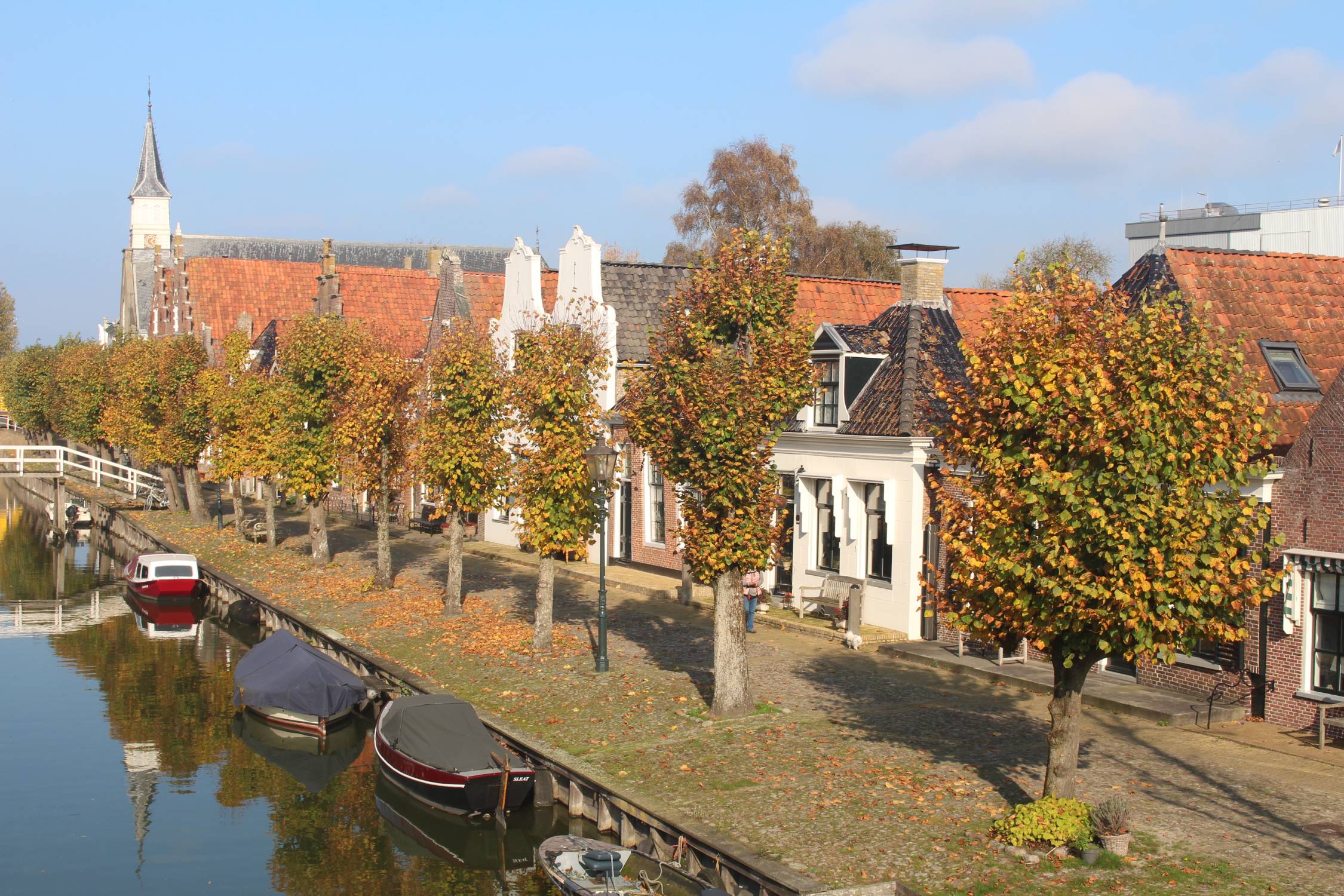 Sloten, maisons, canaux
