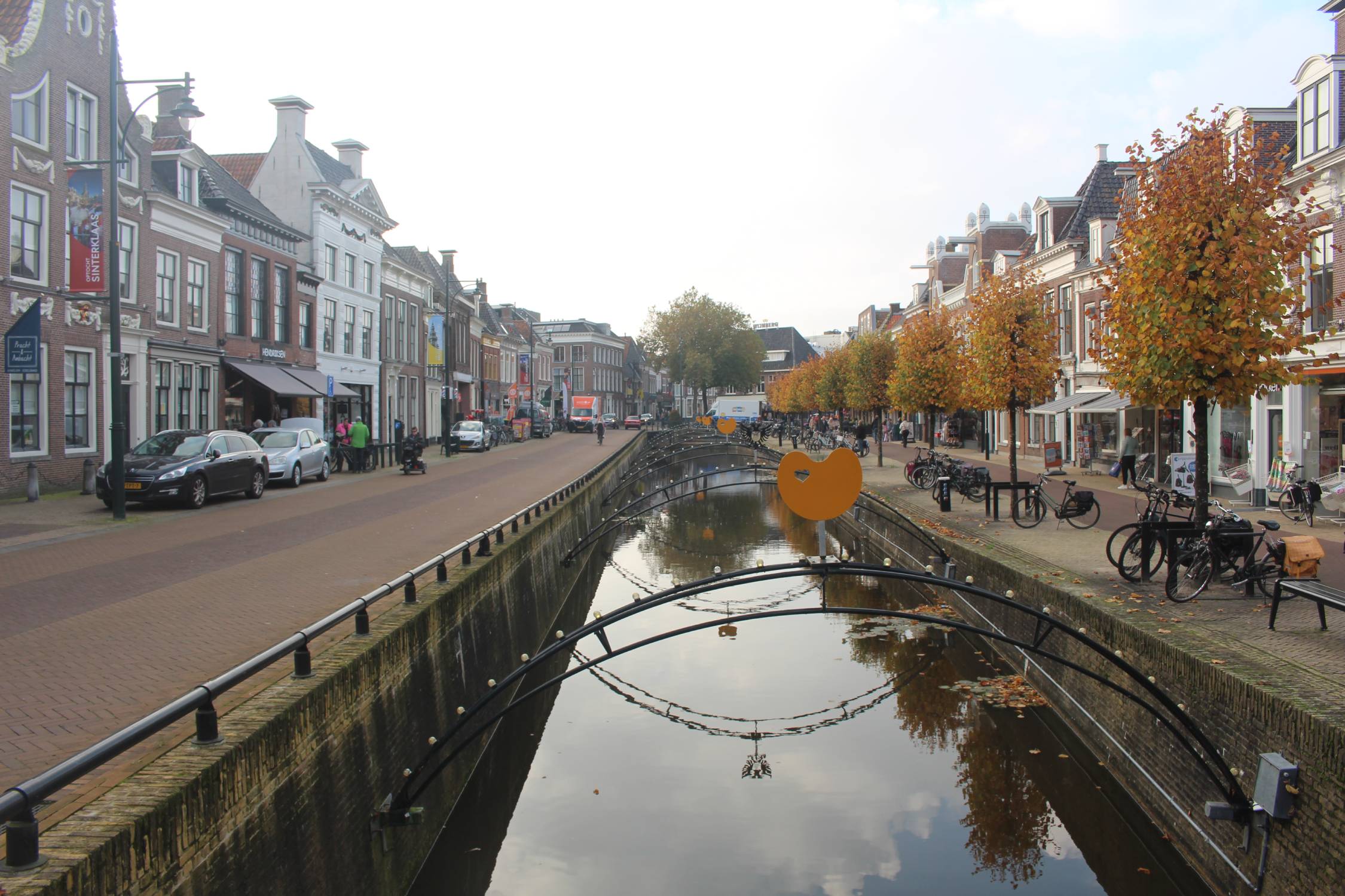 Bolswald, canal, centre ville
