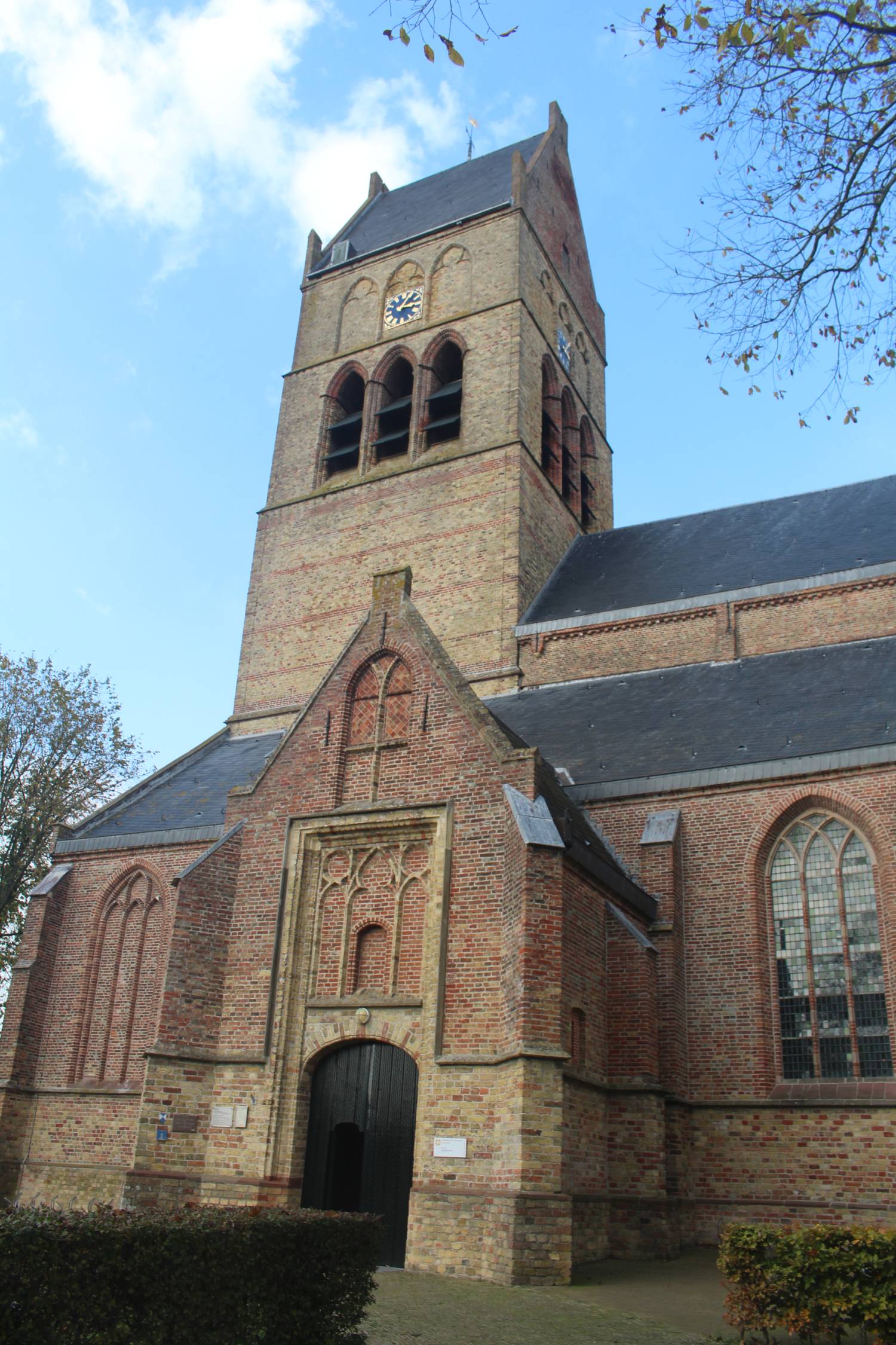 Bolswald, église Martinikerk, clocher