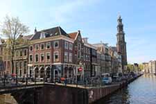 Amsterdam, Leliegracht, &eacute;glise Westkerk