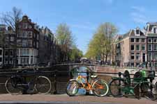 Amsterdam, v&eacute;los, Prinsengracht