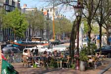 Amsterdam, caf&eacute;, Utrechtseegracht Herengracht