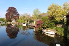 Le tr&egrave;s joli village de Loenen aan de Vecht