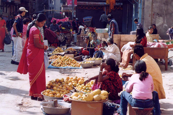Katmandou, marché