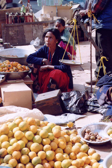 Marché de Katmandou