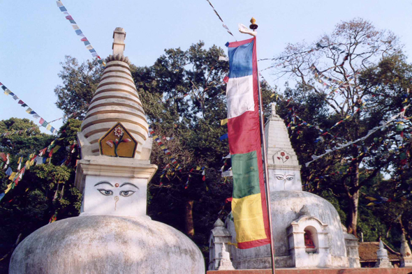 Katmandou, stupa Svayambhunath