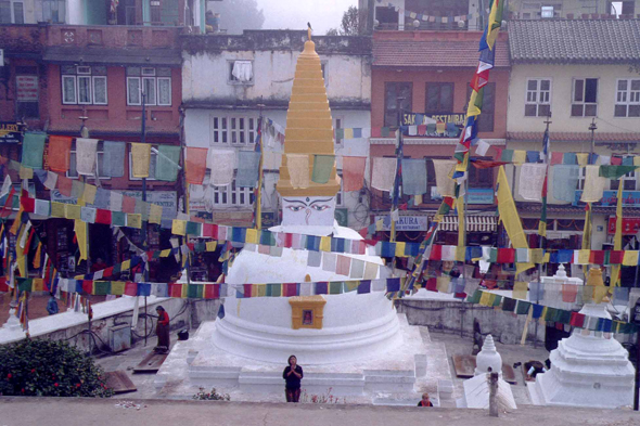 Stupa de Bodhnath, architecture