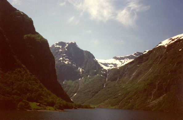 Sognefjord, vue