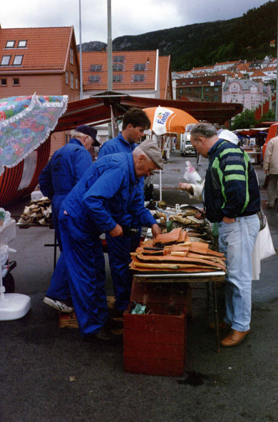 Bergen, marché