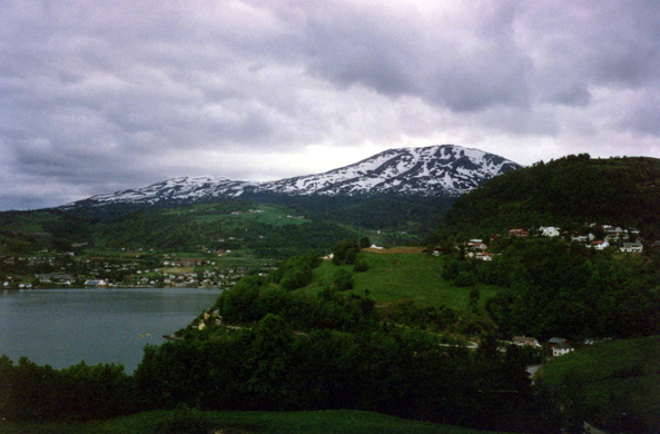 Eidfjorden, Norvège