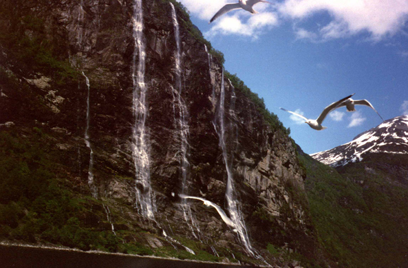 Voile de la mariée, Geiranger