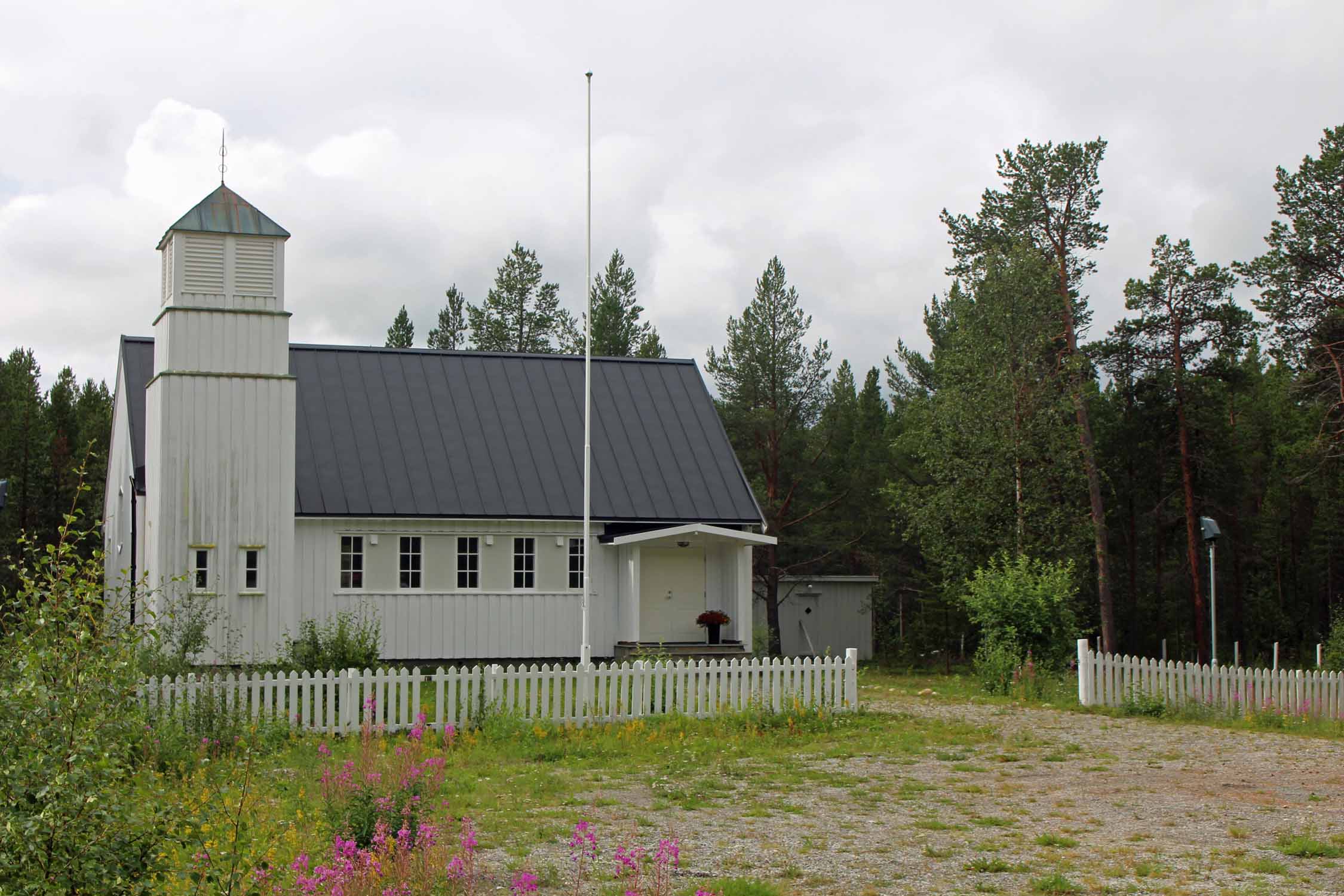 Laponie, Skoganvarre, église
