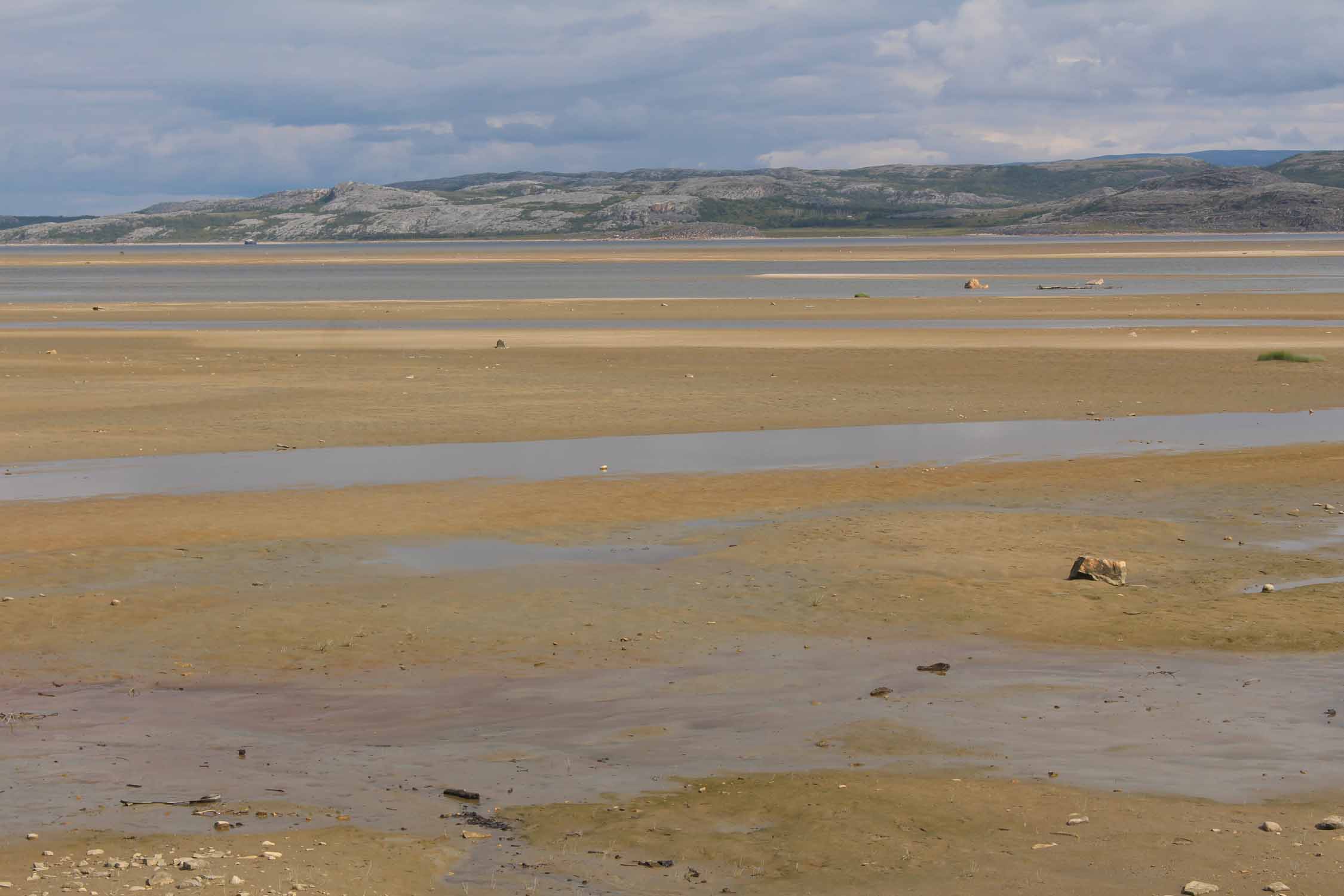 Laponie, Lakselv, plage, mer Arctique