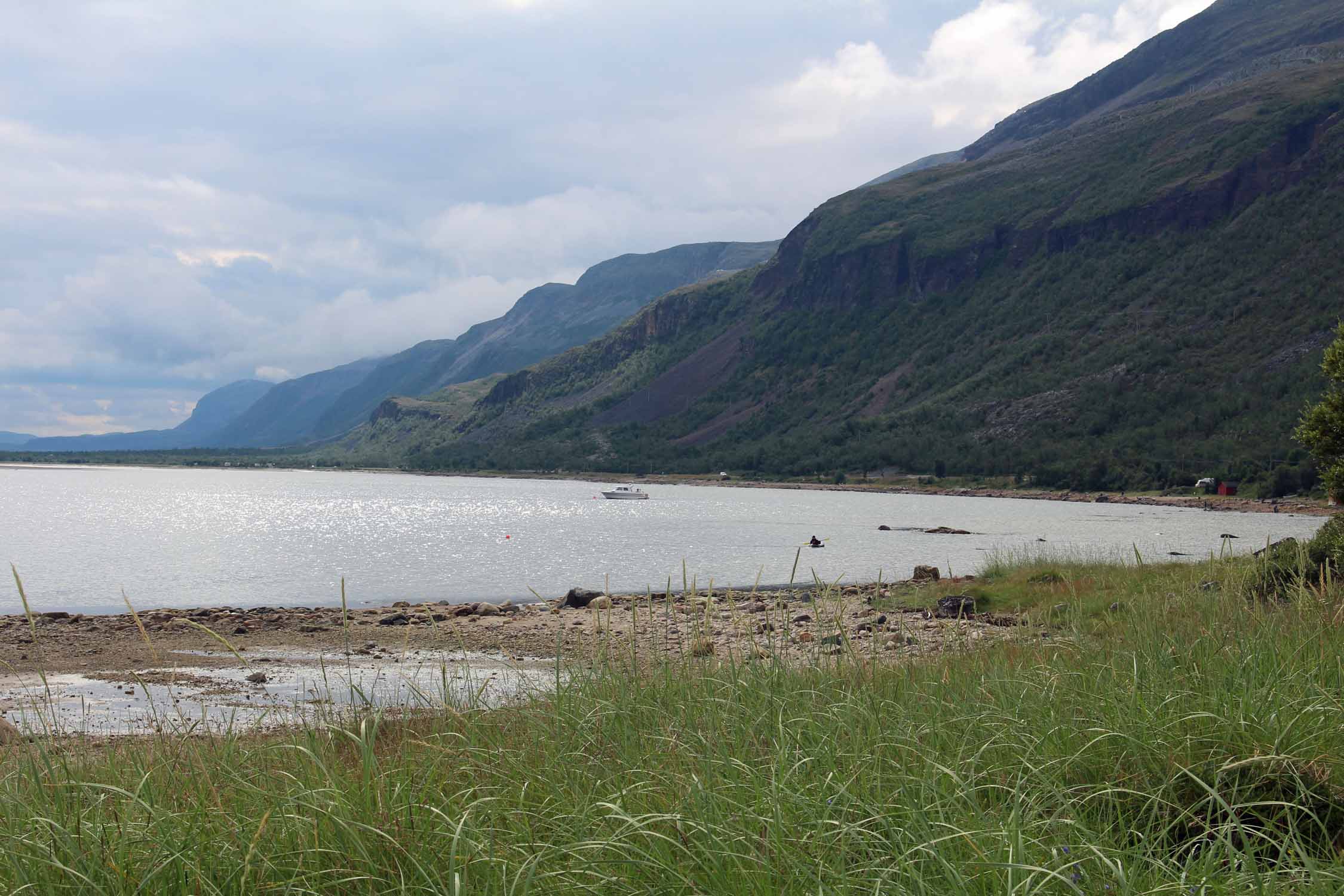 Finmark, fjord de Porsanger