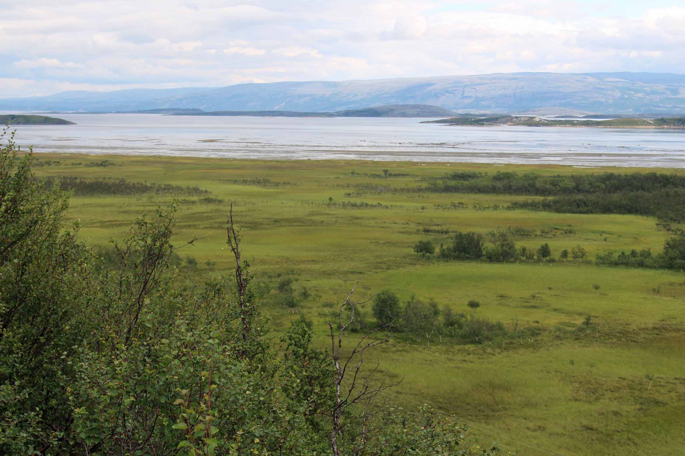 Fjord de Porsanger, paysage