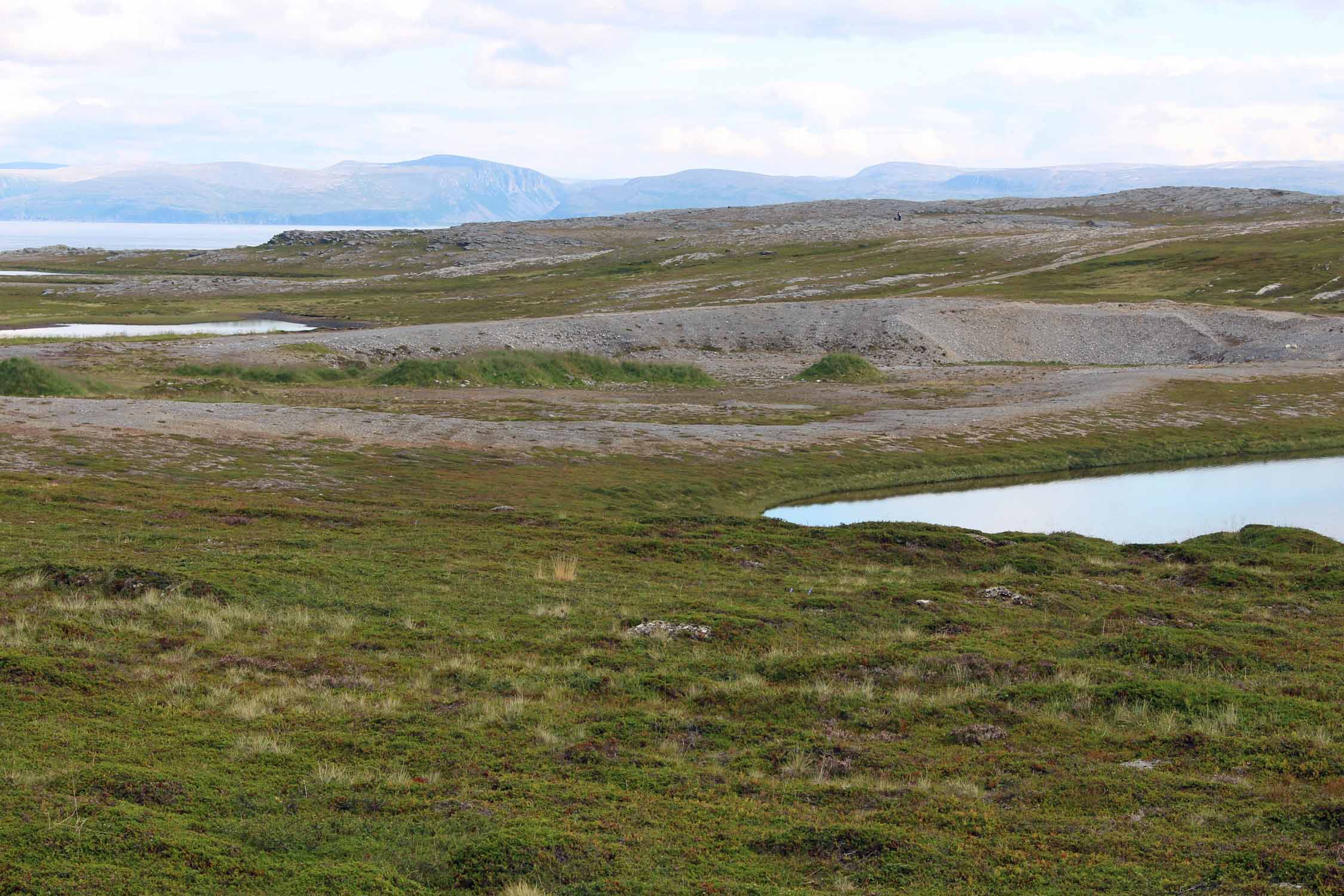 Laponie, Katfjord, toundra, paysage
