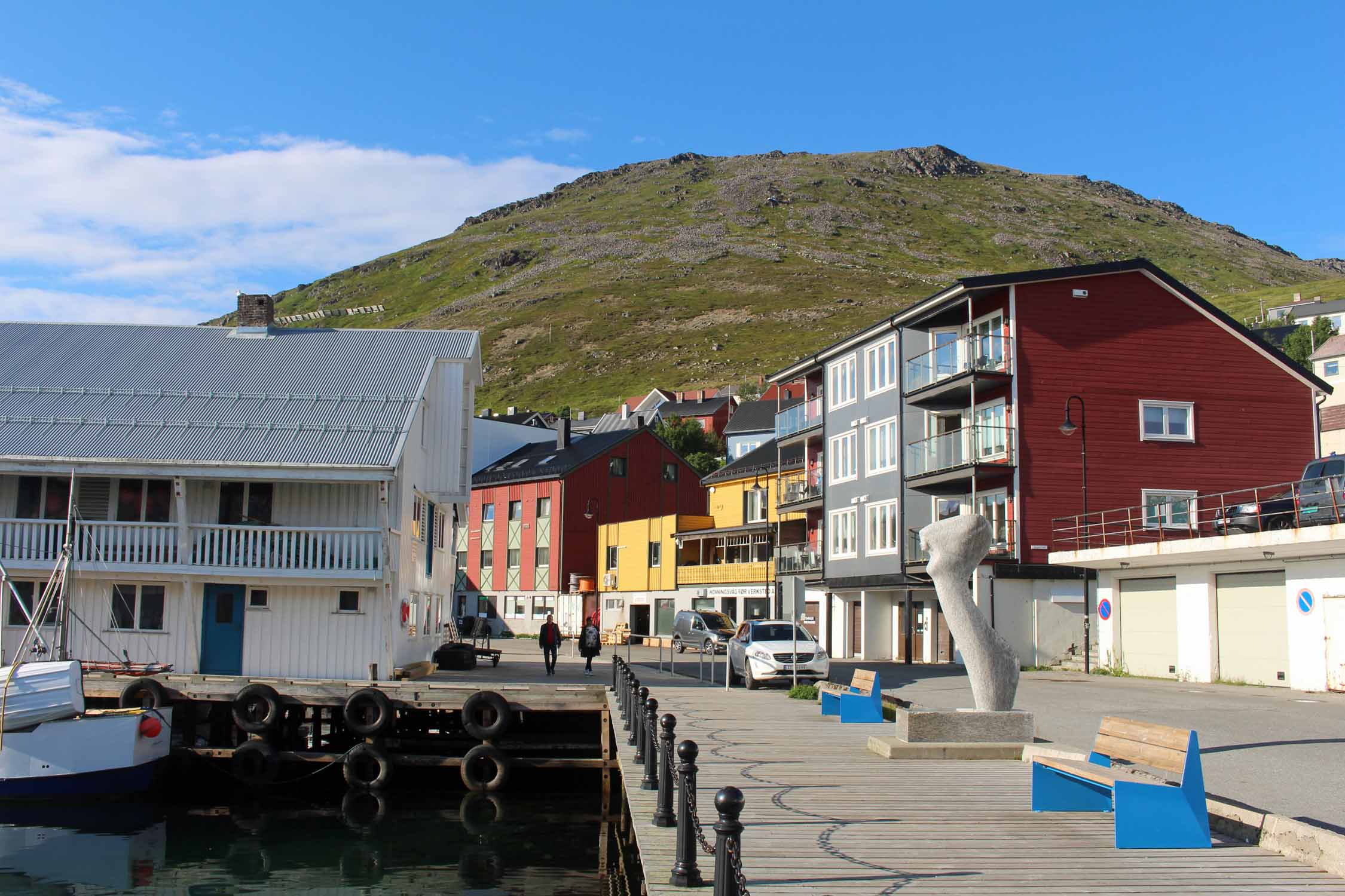 Laponie, Honningsvag, port