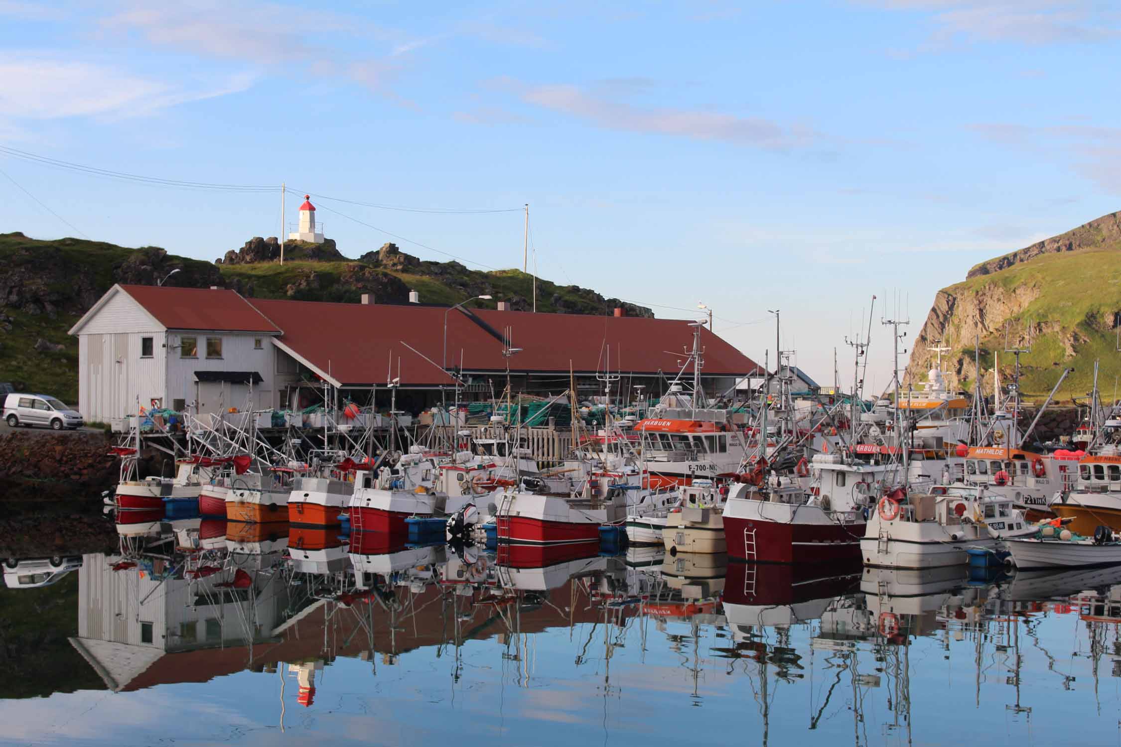 Laponie, Kamoyvaer, port