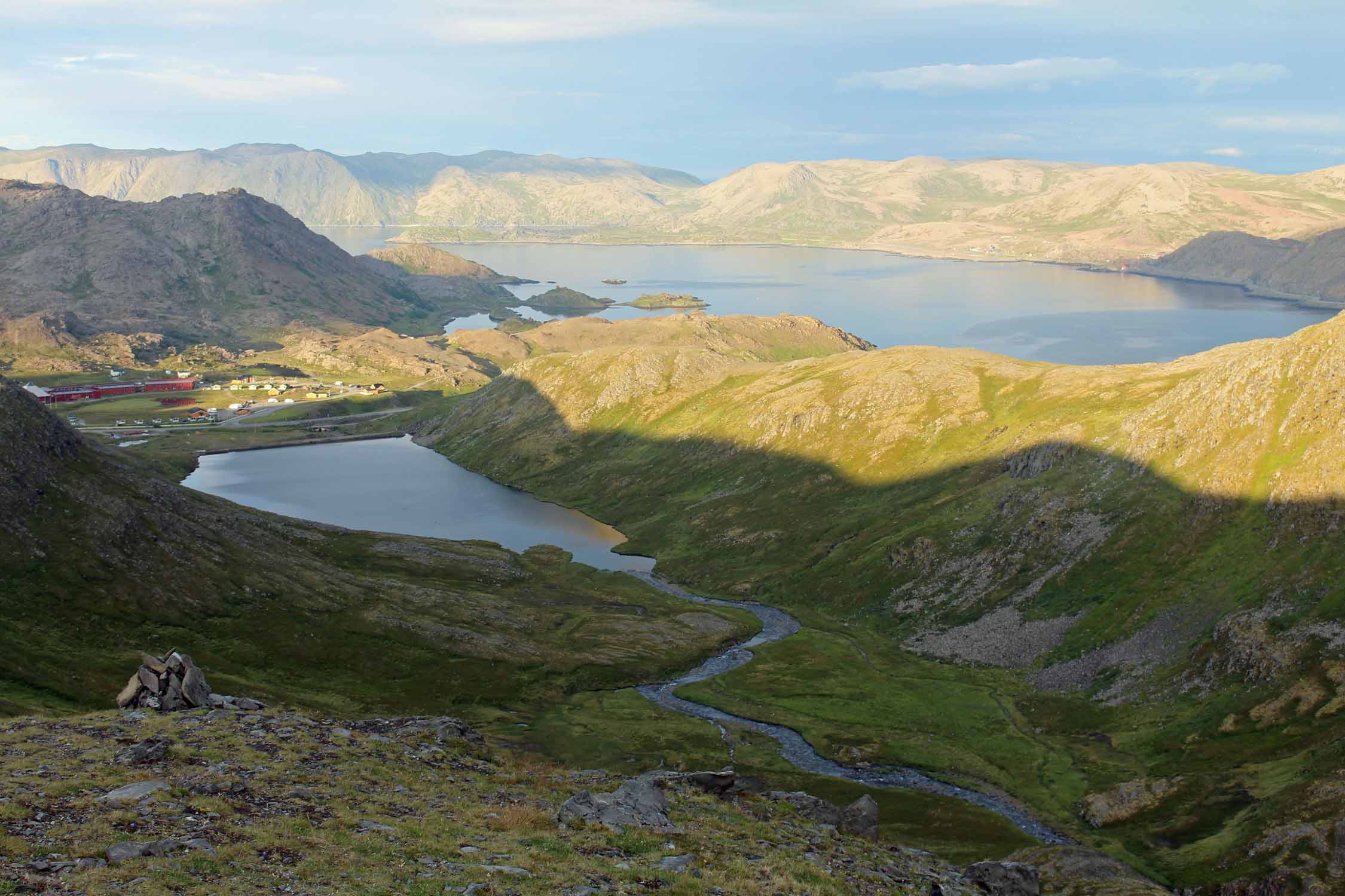 Norvège, île de Mageroya, paysage