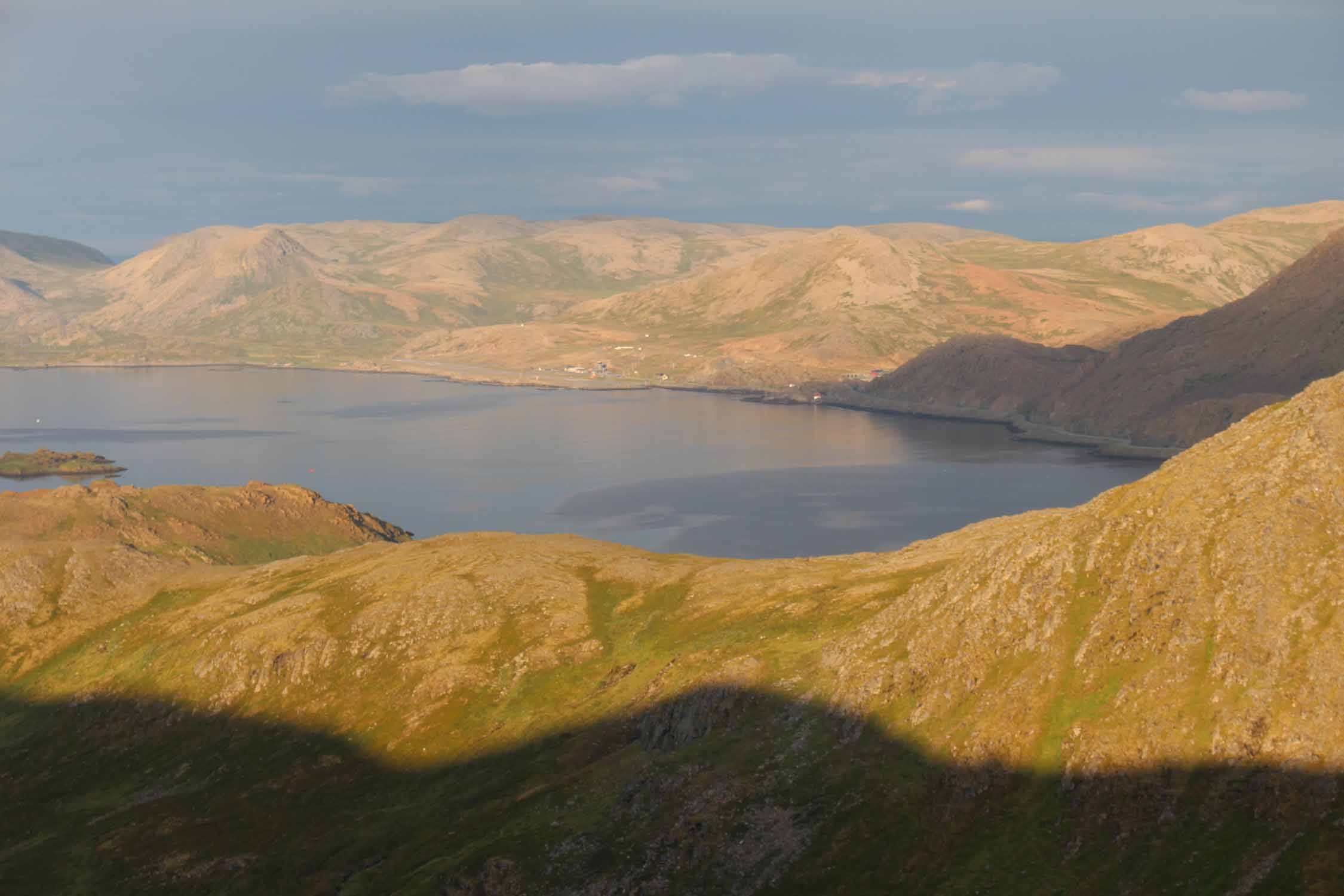 île de Mageroya, paysage