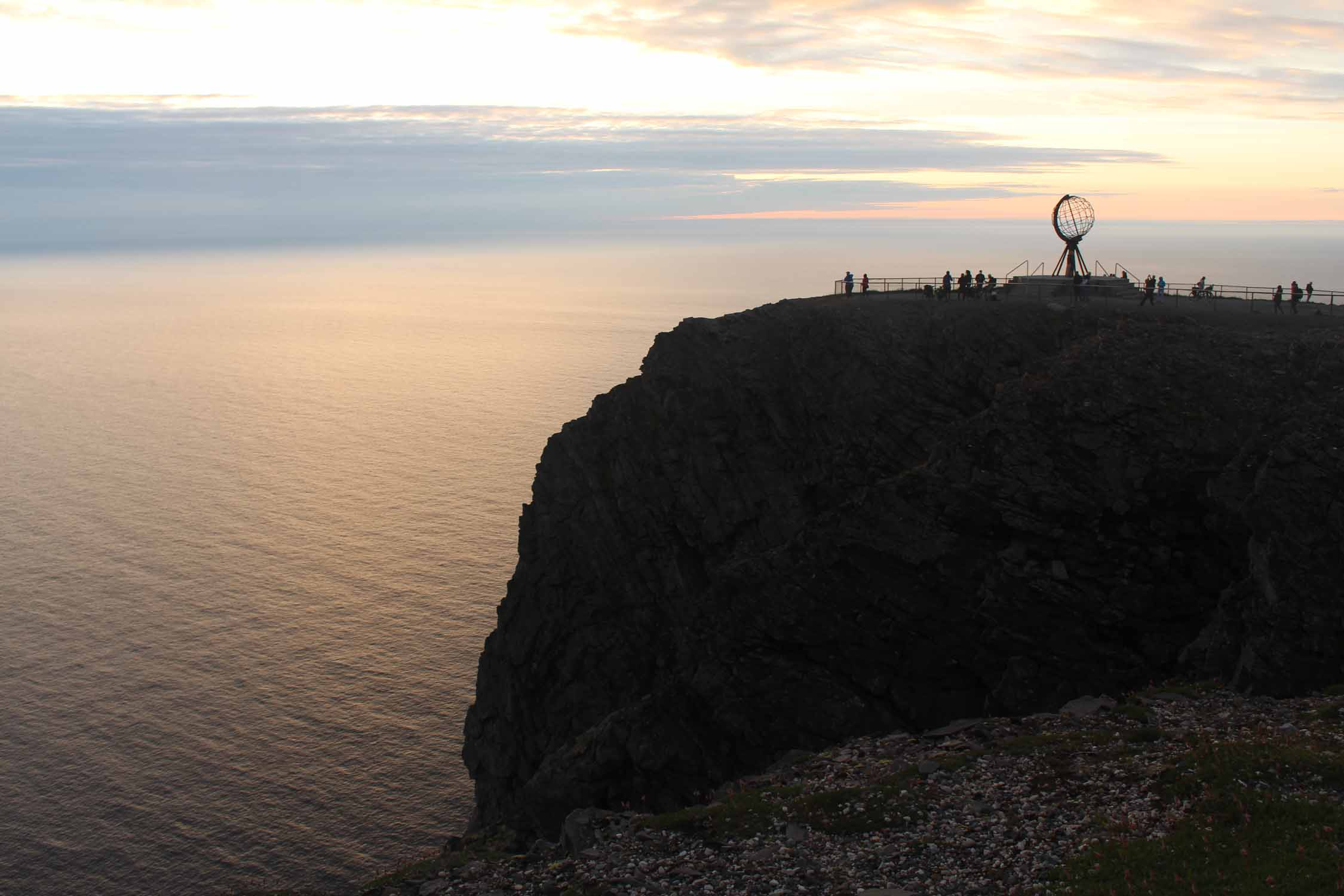 Laponie, Cap Nord, soleil de minuit