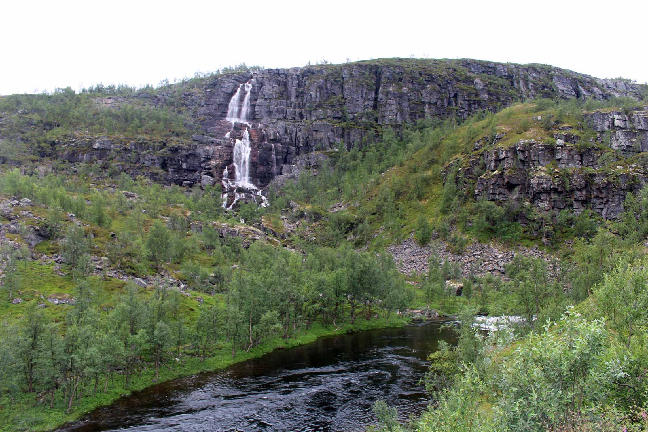 Laponie, Altaeva, cascade