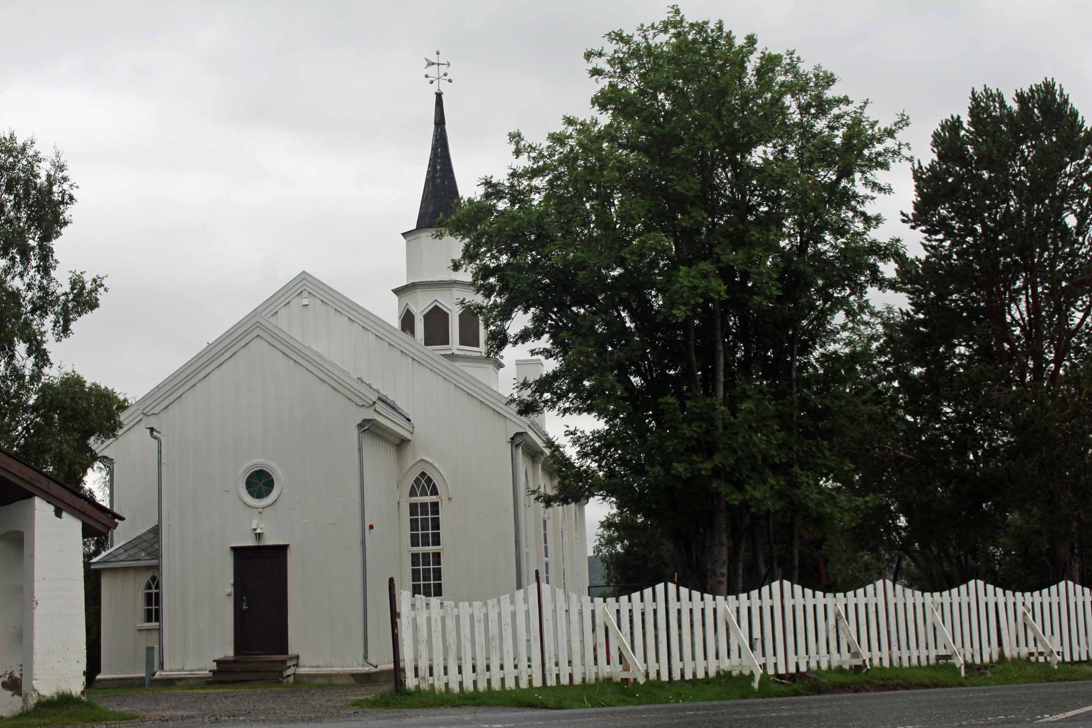 Laponie, Alta Bossekop, église